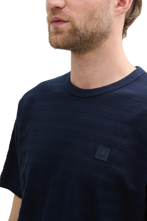Tom Tailor structured basic t-shirt